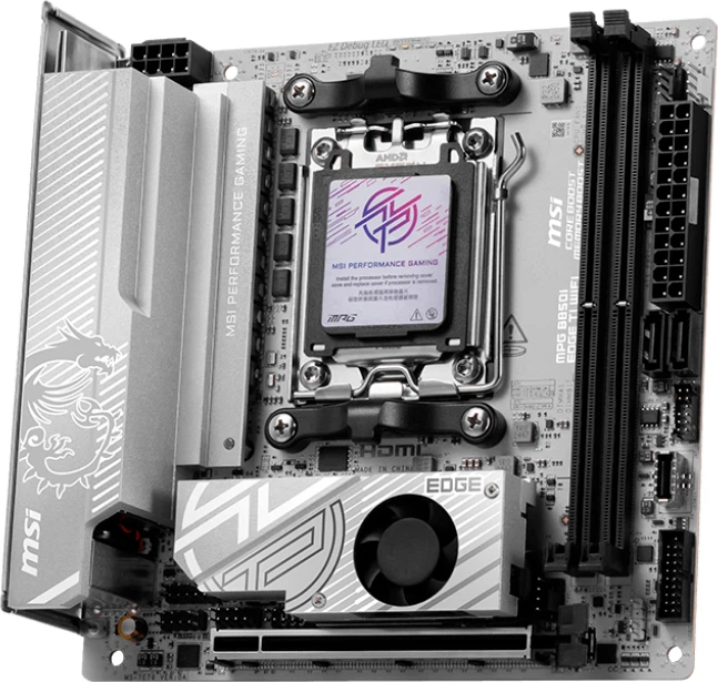 Płyta główna MSI MPG B850I Edge Ti Wi-Fi (sAM5, AMD B850, PCI-Ex16) - obraz 2