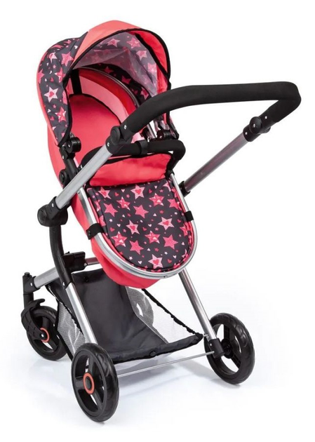 Wózek dla lalki Bayer Design Combi Neo Vario 18405AA Czerwony (4003336184051) - obraz 6