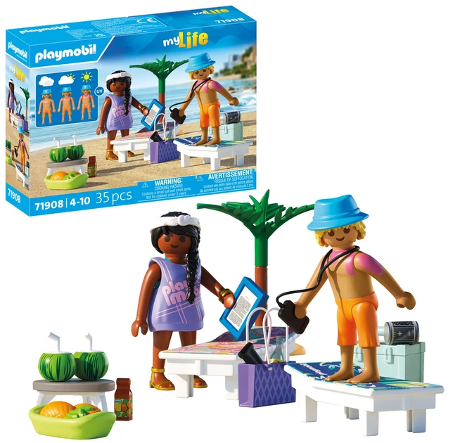 Набір фігурок Playmobil My Life Поїздка на пляж 71908 (4008789719089) - зображення 2