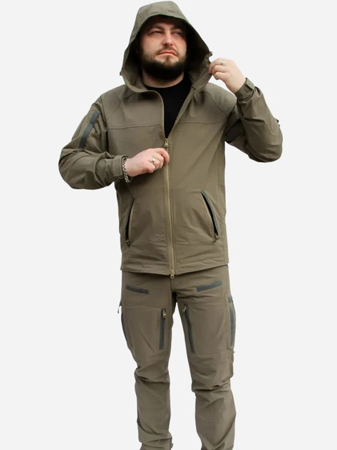 Костюм тактичний чоловічий M-Gear M-Strong Рух 4Wstretch Lead Gray 4XL/L Сіро-зелений (MG2000000064550) - зображення 12