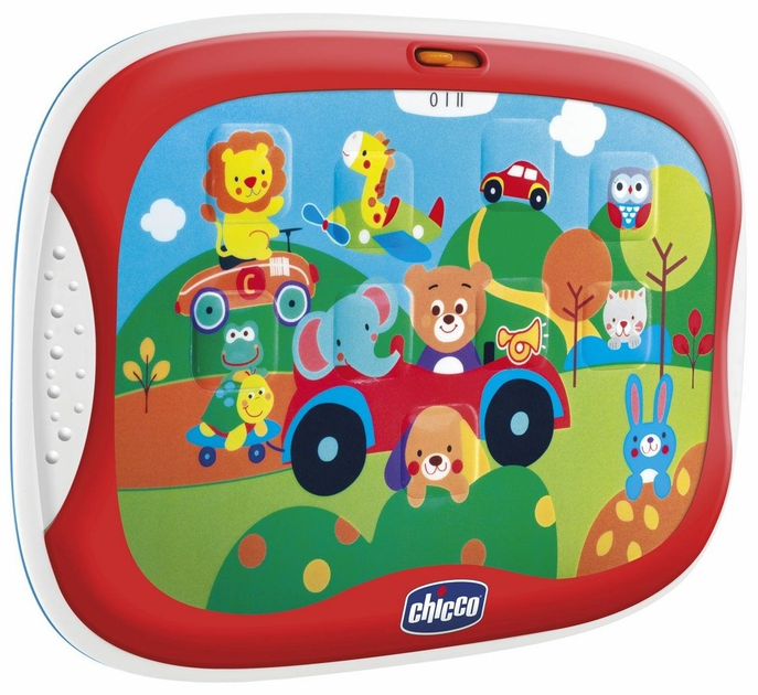 Interaktywny tablet Chicco Baby Senses Zwierzętka (8058664144204) - obraz 3