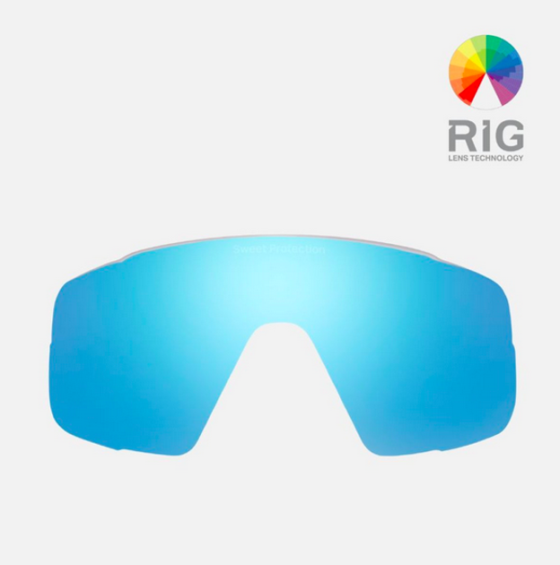 Okulary sportowe przeciwsłoneczne Sweet Protection Memento RIG Reflect Aquamarine - Satin White 852071-161000 (7048652894533) - obraz 4