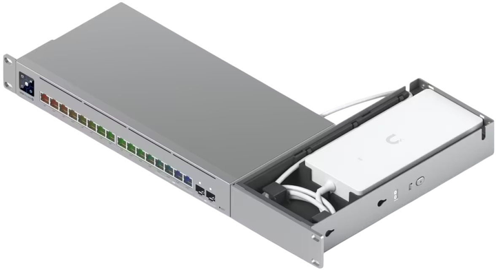 Zestaw do montażu w szafie Rack 19" Ubiquiti Pro Max 16 Rack Mount (UACC-PRO-MAX-16-RM) - obraz 3