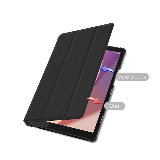 Чехол Slim Smart Cover с подставкой и автосном для планшета Lenovo Tab M8 (4th Gen) 8" TB-300XU / TB-300FU Зелёный - изображение 5