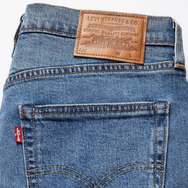 Джинси Slim Fit чоловічі Levi's 512 Slim Taper 28833-1260 32-34 Сині (5401157422908) - зображення 7