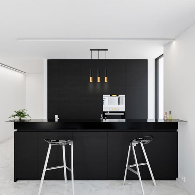 Підвісна люстра DPM SL-1009 3 x GU10 Black/Gold (5906881231098) - зображення 4