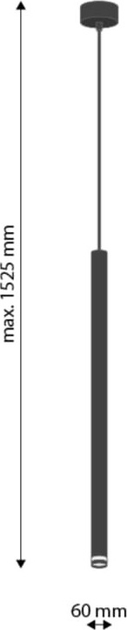 Żyrandol wiszący DPM SL-1284 G9 Black/Gold (5906881231135) - obraz 2