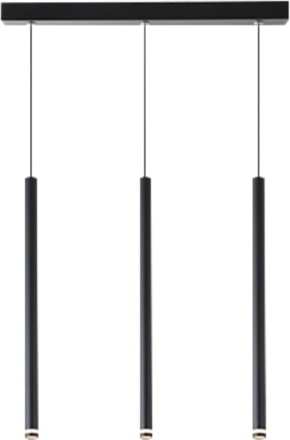 Żyrandol wiszący DPM SL-1285 3 x G9 Black (5906881231142) - obraz 1
