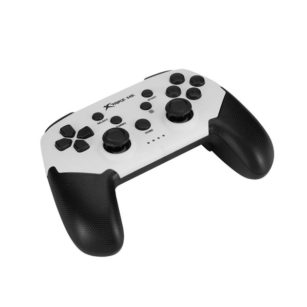 Бездротовий джойстик геймпад XTRIKE ME GP-43 Bluetooth Gamepad (Android/PS/Switch/PC) Type-C Black/White - изображение 4