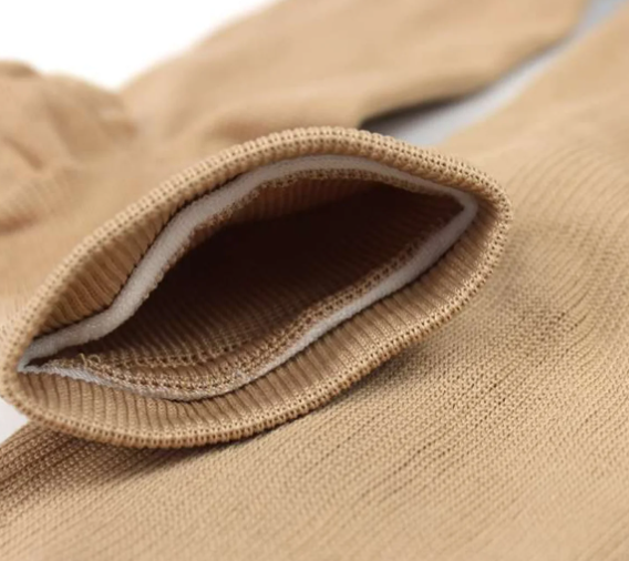 Компрессионные гольфы Zip Socks на молнии телесные L/XL 92% нейлон 8% спандекс - Фото 2 Компрессионные гольфы Zip Socks на молнии телесные L/XL 92% нейлон 8% спандекс - изображение 2