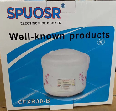 Электрическая рисоварка SPUOSR CFXB30-B 3л 500Вт пластик пароварка - изображение 2