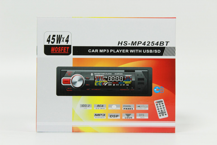 Автомагнитола HS MP-4254 BT 2 USB ISO розмір - HDSYR_793 - изображение 3