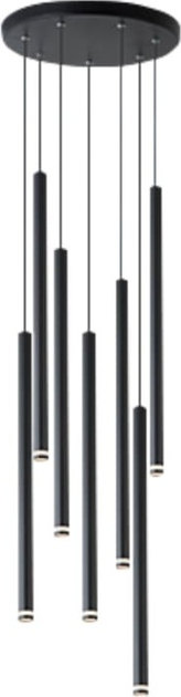 Żyrandol wiszący DPM SL-1364 7 x G9 Black (5906881231173) - obraz 1