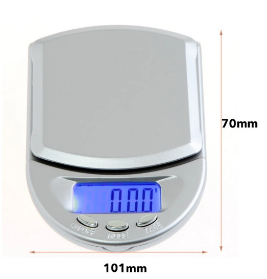 Портативные мини-цифровые весы GS A04 500g карманные электронные весы LCD с подсветкой - изображение 2