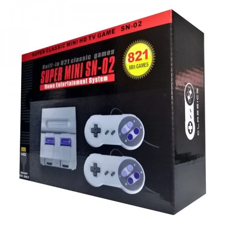 Игровая приставка 821 игр HDMI AV 2 проводных контроллера - изображение 3