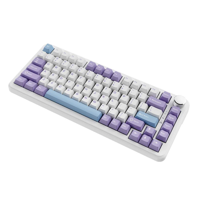 Магнитная игровая клавиатура AJAZZ AK820 MAX HE RGB Фиолетовый Белый - изображение 3
