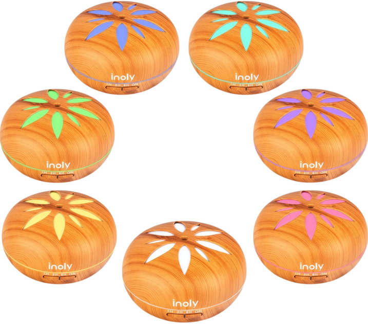 Nawilżacz powietrza Inoly Boho Light Wood IDF01Q - obraz 6