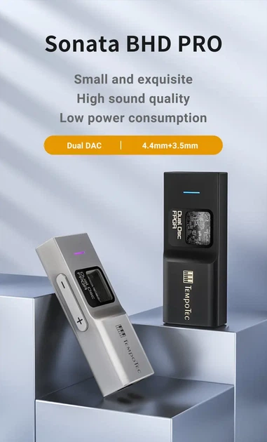 TempoTec Sonata BHD Pro – Портативный Hi-Fi ЦАП с кристальным звучанием - изображение 3