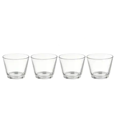 Набор стеклянных подсвечников IKEA GALEJ 4 шт для чайных греющих свечей таблеток - изображение 3