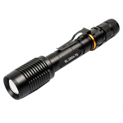 Мощный ручной аккумуляторный фонарь Bailong BL-Q2804-T6 с зумом для туризма охоты рыбалки и дома (5993) - Фото 1 Мощный ручной аккумуляторный фонарь Bailong BL-Q2804-T6 с зумом для туризма охоты рыбалки и дома (5993) - изображение 1