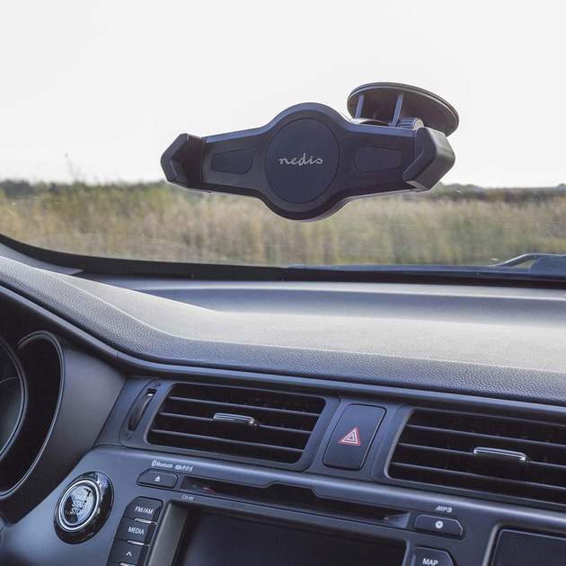 Автотримач магнітний Nedis Tablet Car Mount up to 12 Window & Headrest (TCMT300BK) - зображення 14