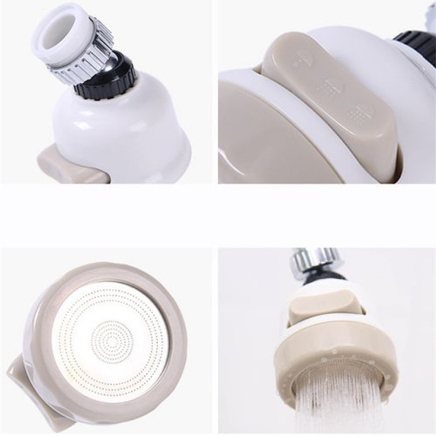 Насадка-аэратор для крана для экономии воды Аэратор спрей water pressure for tap (6286) - изображение 6
