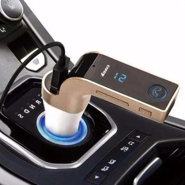 Модулятор в машину DC MOD G7/ФМ Модулятор/ФМ Трансмиттер с Bluetooth FM модулятор для Автомобиля адаптер (4539) - изображение 5