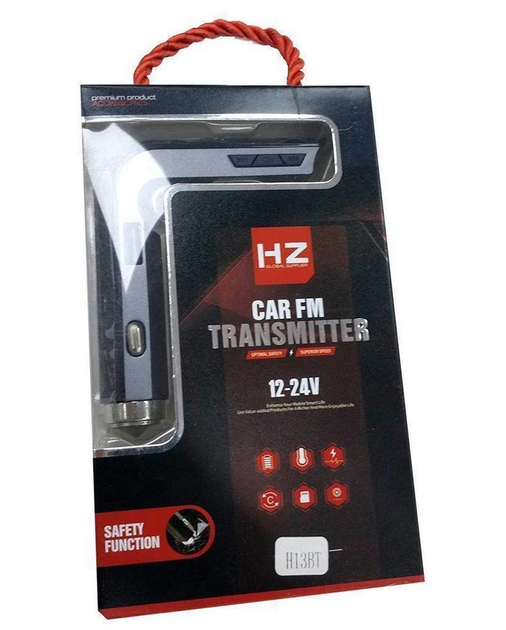FM модулятор MHZ H13BT трансмиттер (3096) - изображение 6