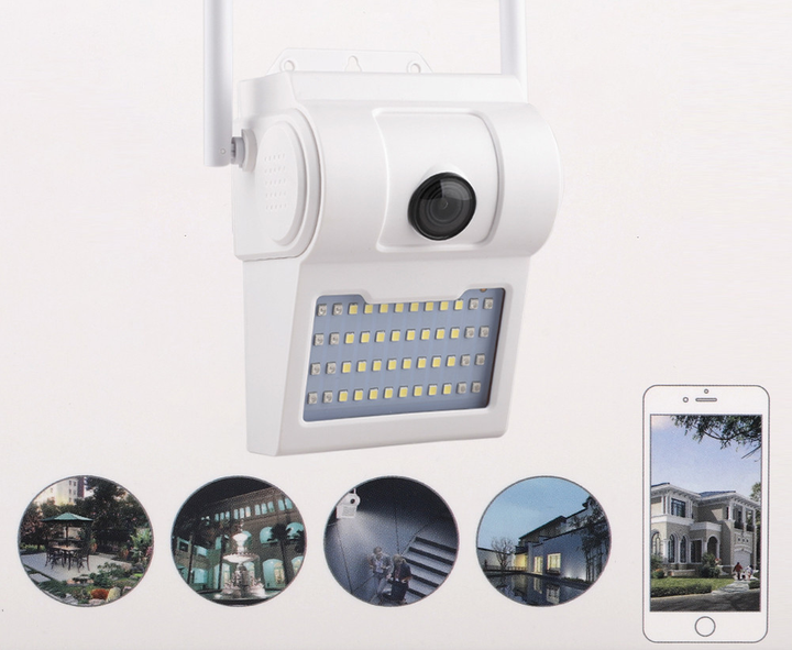 Универсальная цифровая IР камера видеонаблюдения UKC CAMERA D2 WIFI для дома и улицы белая (4914) - Фото 5 Универсальная цифровая IР камера видеонаблюдения UKC CAMERA D2 WIFI для дома и улицы белая (4914) - изображение 5