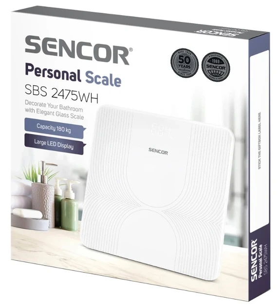 Ваги підлогові Sencor SBS 2475WH - зображення 2