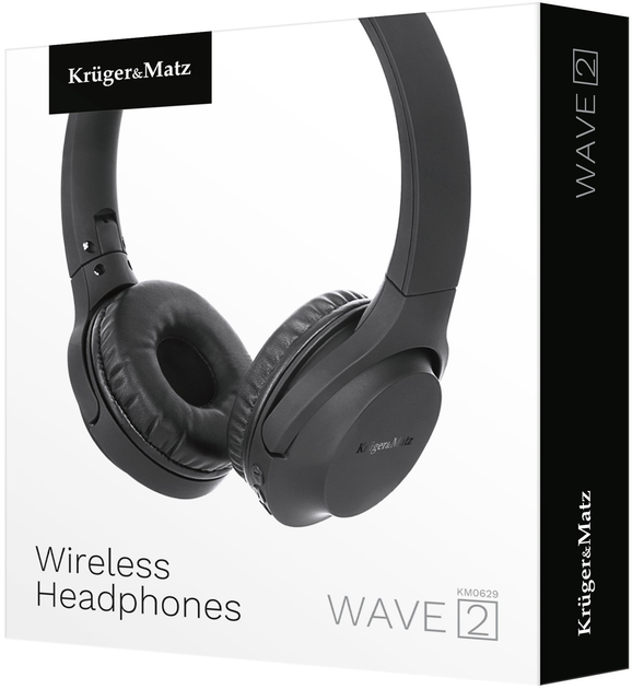 Słuchawki Kruger & Matz Wave 2 Black (5901890069786) - obraz 8