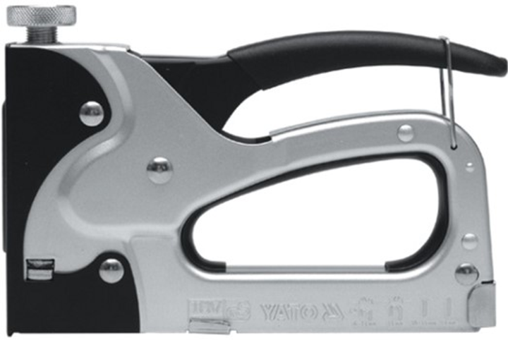 Zszywacz z regulatorem siły YATO tapicerski 6-14 mm 1.2 (YT-7001) (5906083970016) - obraz 1