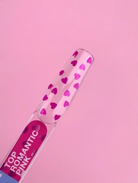Топ для гель-лаку LUNA Top Romantic Pink, 13ml - зображення 2