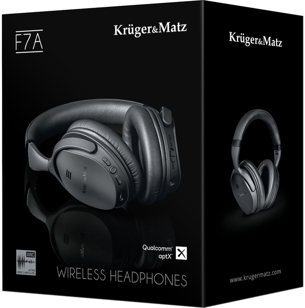 Навушники Kruger & Mat F7A Black (5901890042123) - зображення 7