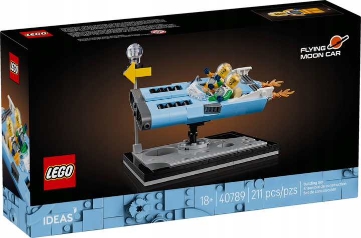 Zestaw klocków LEGO Ideas Latający księżycowy samochód 211 elementów (40789) - obraz 1