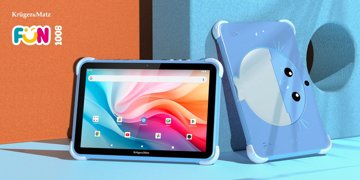 Tablet Kruger&Matz FUN 1008 4G 64GB Blue (5901890106313) - obraz 10