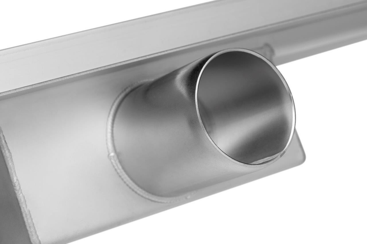 Odpływ liniowy prysznicowy FALA White Glass 80 cm stal nierdzewna z rusztem (żaluzja sucha) 75383 (5906083031137) - obraz 11