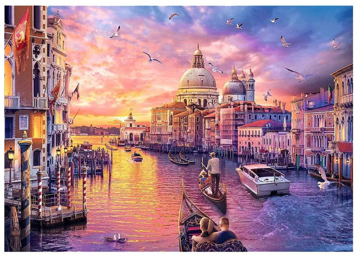 Puzzle Trefl Uroki Wenecji 1000 elementów 10926 (5900511109269) - obraz 3