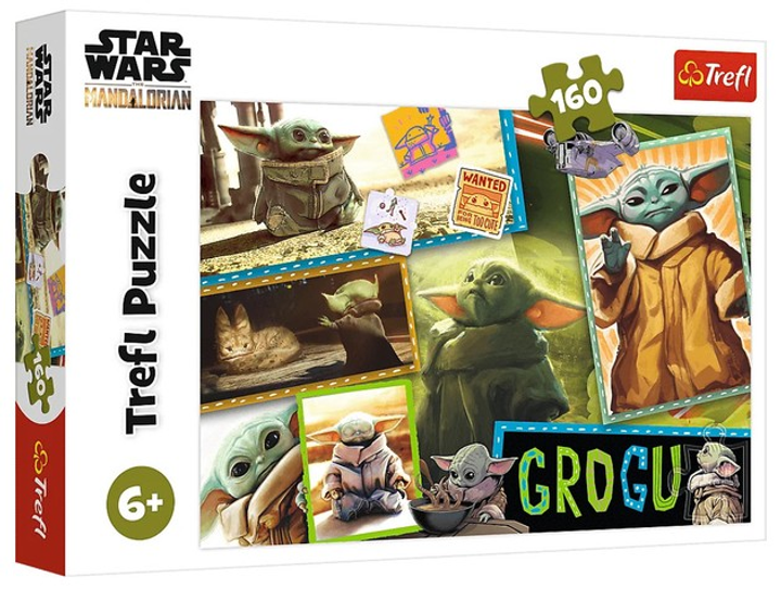 Puzzle Trefl Grogu Star Wars 160 elementów 15411 (5900511154115) - obraz 1