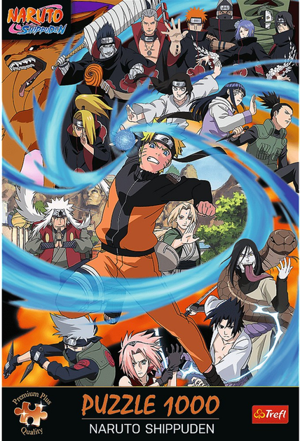 Puzzle Trefl Premium Plus Naruto Shippuden 1000 elementów 12083 (5900511120837) - obraz 2