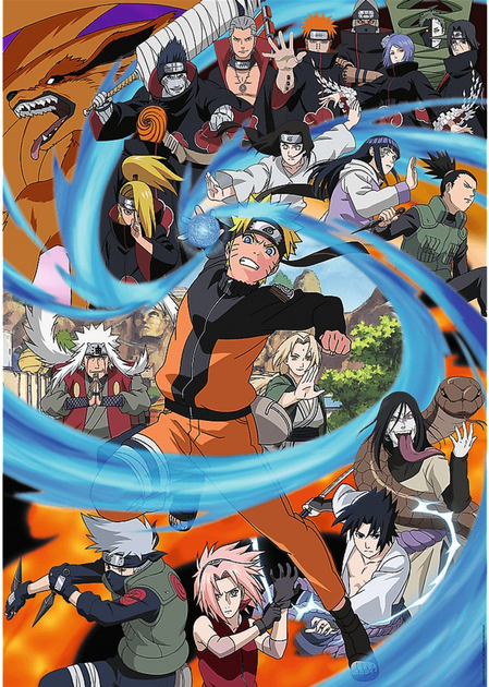 Puzzle Trefl Premium Plus Naruto Shippuden 1000 elementów 12083 (5900511120837) - obraz 3