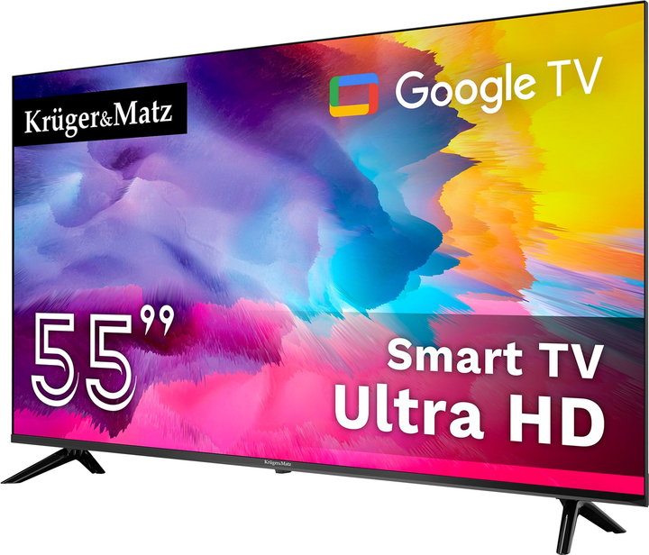 Telewizor Kruger&Matz 55" KM0255UHD-SA - obraz 2