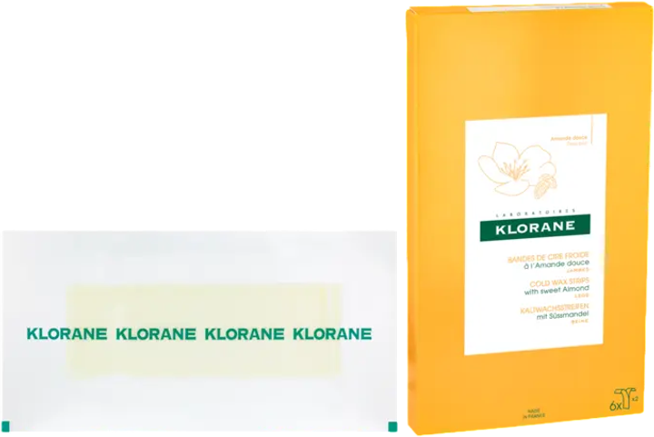 Набір воскових смужок Klorane 6 шт (ZES3282779417051) - зображення 2