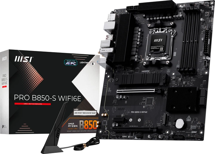 Płyta główna MSI PRO B850-S WIFI6E (sAM5, AMD B850, PCI-Ex16) - obraz 6