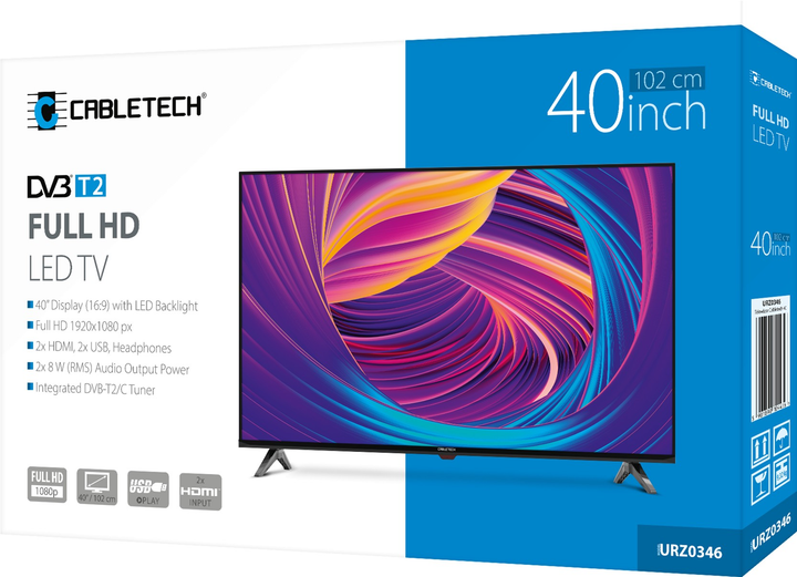 Telewizor Cabletech 40" URZ0346 - obraz 9