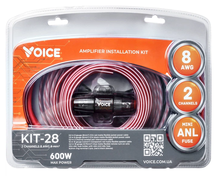 Комплект для 2-го усилителя Voice KIT-28 - изображение 2