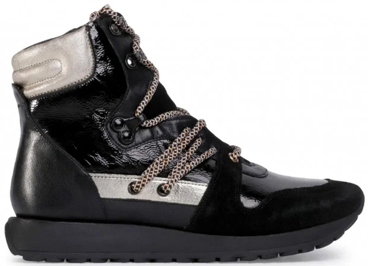 Женские ботинки низкие Gino Rossi WI16-Sauco-02 38 Черные (5903698130712) - изображение 1