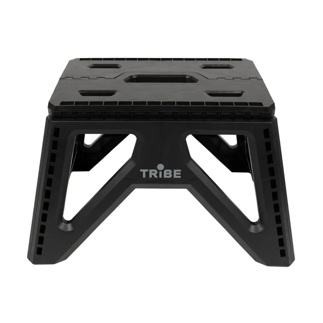 Легкий складаний пластиковий стілець Tribe Camp Chair Low для природи (T-EF-0001-black) - Фото 2 Легкий складаний пластиковий стілець Tribe Camp Chair Low для природи (T-EF-0001-black) - изображение 2