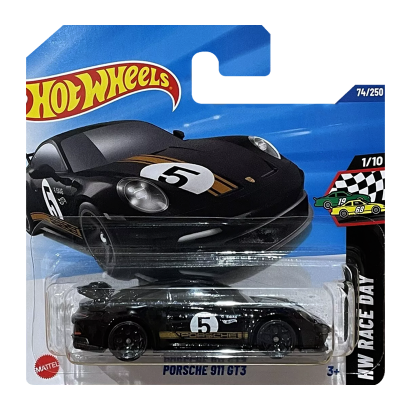 Машинка Базова Hot Wheels Porsche 911 GT3 Race Day 1:64 HYX17