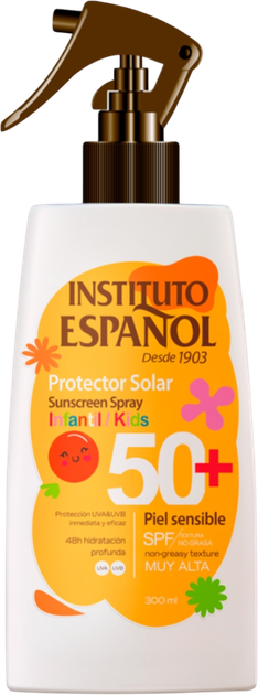 Spray przeciwsłoneczny Instituto Espanol SPF50+ 300 ml (8411047101780) - obraz 1